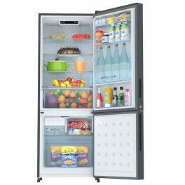 Haier 265 Litre 2 Star Bottom Mount Refrigerator, Inox Steel (HRB-3152PKG)