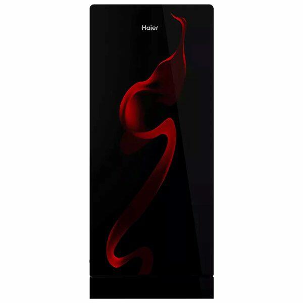 Haier 190 Litre 3 Star Single Door Refrigerator, Spiral-Glass (HRD-2103CSG)