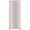 Haier HRD-2353BIS, 215 Litre 3 Star Single Door Refrigerator with 1 Hour Icing Technology, Inox Steel
