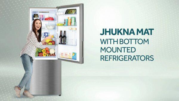 Haier HRB-2873BMS, 237 Litre 3 Star Bottom Mount Refrigerator with 8-in-1 Convertible, Moon Silver