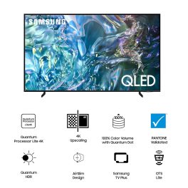 Samsung 55Inch QLED TV (QA55Q60DAULXL, Black)