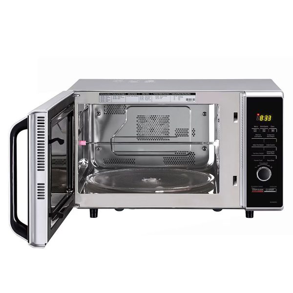 LG MC2886SFU, 28 Litre Convection Microwave with 360 Degree Motorised Rotisserie and Stainless Steel Cavity, Silver