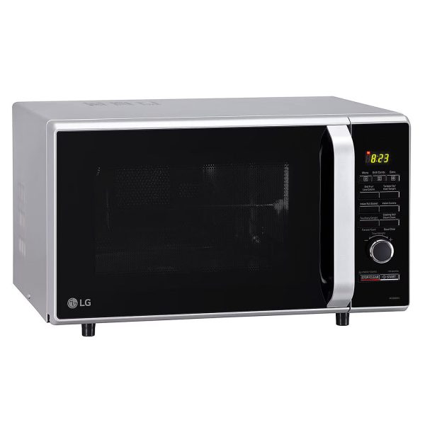 LG MC2886SFU, 28 Litre Convection Microwave with 360 Degree Motorised Rotisserie and Stainless Steel Cavity, Silver