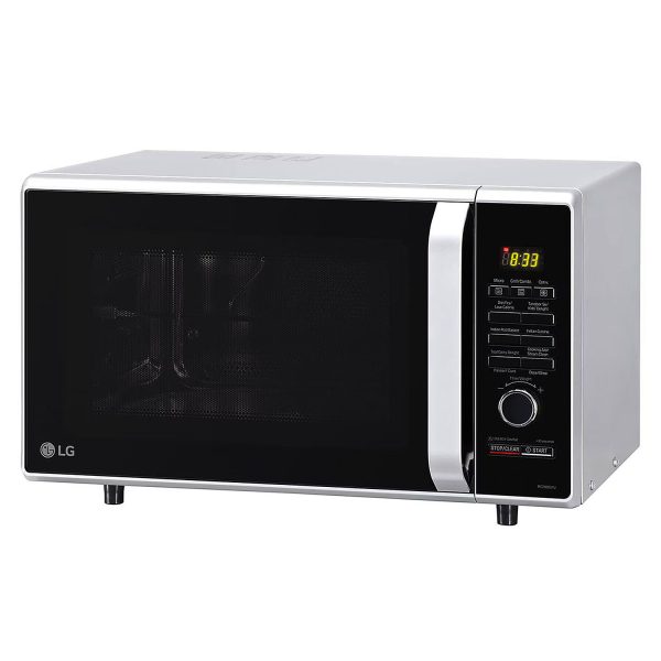 LG MC2886SFU, 28 Litre Convection Microwave with 360 Degree Motorised Rotisserie and Stainless Steel Cavity, Silver