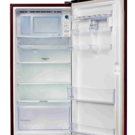Voltas Beko RDC220B/W0DWE0M, 185 Litre 4 Star Single Door Refrigerator with Quick Freezer, Safe Box and Crisper Humidity Control, Dahile Wine
