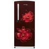 Voltas Beko 185 Litre 3 Star Single Door Refrigerator with Quick Freezer, Safe Box and Crisper Humidity Control, Fressia Wine, RDC220C/S0WFE