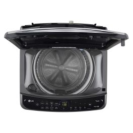 LG THD10NWM, 10 KG Fully Automatic Top Load Machine with LG ThinQ with Wi-Fi, AI Direct Drive and Inverter Motor, Middle Black