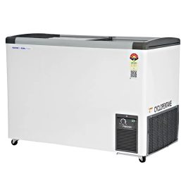 Voltas GT220GA5-P 205L Glass-Top Deep Freezer with 5 Star, White