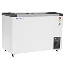 Voltas GT220GA5-P 205L Glass-Top Deep Freezer with 5 Star, White
