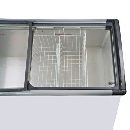 Voltas GT220GA5-P 205L Glass-Top Deep Freezer with 5 Star, White