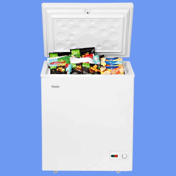 Haier HFC-175SM5. SDHT 142 Litre Single Door Convertible Deep Freezer, White