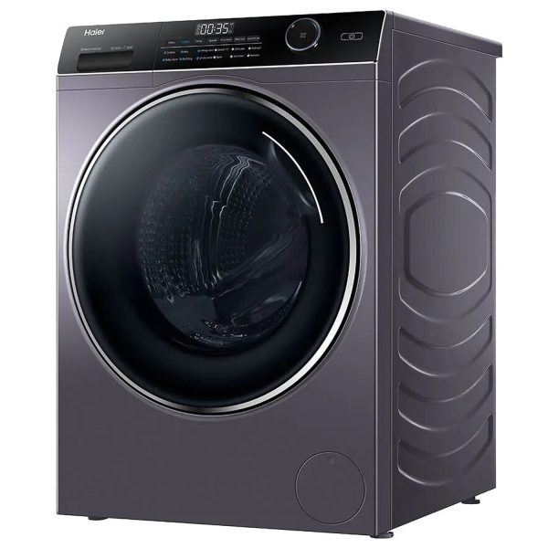 Haier HW80-DM14959CS6U, 8 KG 1400 RPM Fully Automatic Frontload Machine with Direct Motion Motorm 525MM Super Drum and Built-in Wi-Fi, Silver
