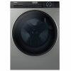 Haier HW80-IM12929CS3, 8 KG 1200 RPM Fully Automatic Frontload Machine with Inverter Motor, 525MM Super Drum and 12 Year Motor Warranty, Grey