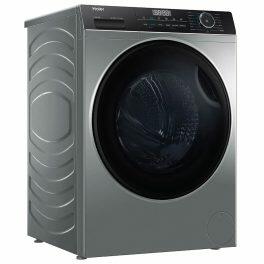 Haier HW80-IM12929CS3, 8 KG 1200 RPM Fully Automatic Frontload Machine with Inverter Motor, 525MM Super Drum and 12 Year Motor Warranty, Grey