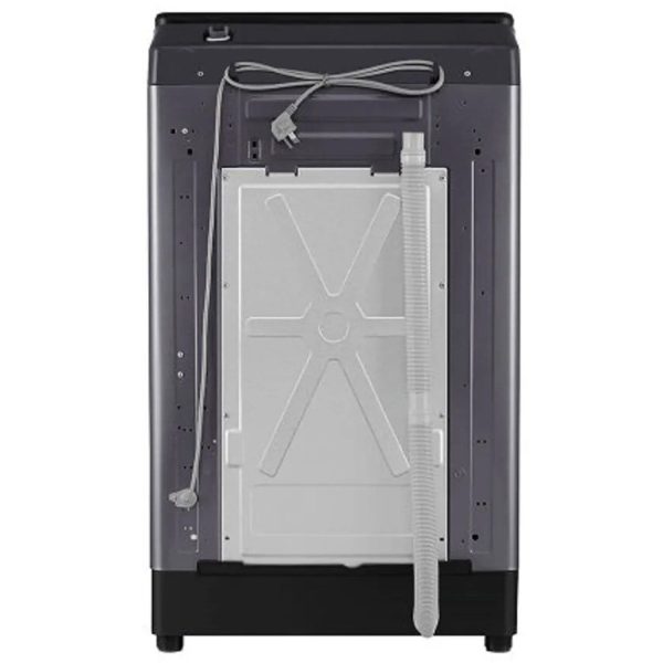 Haier HWM80-H826S6, 8 KG Fully Automatic Top Load Machine with Storm Pulsator, 3 Hot Water Modes, 15 Minutes Quick Wash and Built-In Heater, Silver
