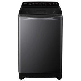Haier HWM70-678ES8, 7 KG Fully Automatic Top Load Machine with Back Panel, Built-in Heater and Oceanus Wave Drum and Storm Pulsator, Dark Jade Silver