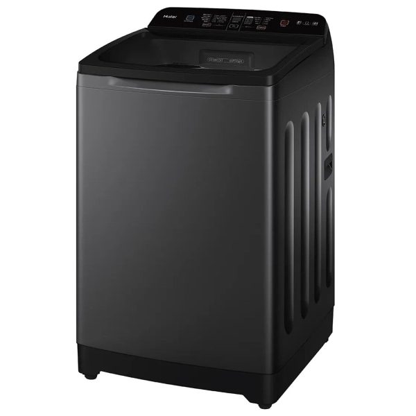 Haier HWM70-678ES8, 7 KG Fully Automatic Top Load Machine with Back Panel, Built-in Heater and Oceanus Wave Drum and Storm Pulsator, Dark Jade Silver
