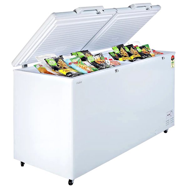 Haier HFC-788DM5 Double Door Deep Freezer with 5 Star, White