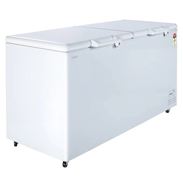 Haier HFC-788DM5 Double Door Deep Freezer with 5 Star, White