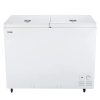 Haier HFC325CM5, 325 Litre Combo Chest Freezer with Two Seperate compartment Dual Condensor and Interior Light, White