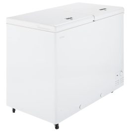 Haier HFC325CM5, 325 Litre Combo Chest Freezer with Two Seperate compartment Dual Condensor and Interior Light, White