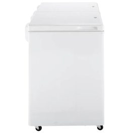 Haier HFC325CM5, 325 Litre Combo Chest Freezer with Two Seperate compartment Dual Condensor and Interior Light, White
