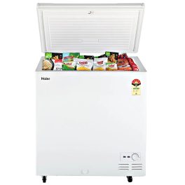 Haier HFC-290SM5 251 Litre Single Door Deep Freezer with 5 Star, White