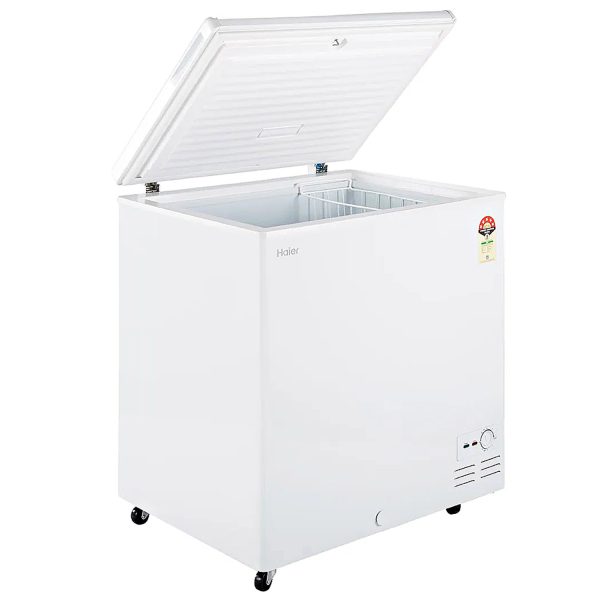 Haier HFC-290SM5 251 Litre Single Door Deep Freezer with 5 Star, White