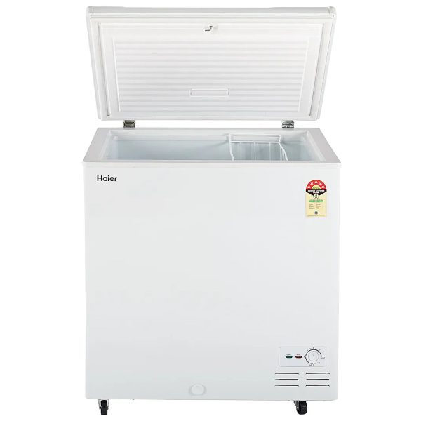 Haier HFC-290SM5 251 Litre Single Door Deep Freezer with 5 Star, White