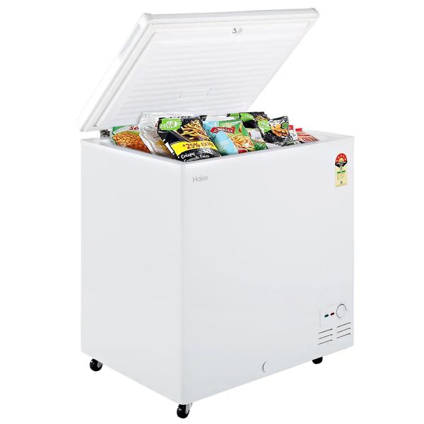 Haier HFC-290SM5 251 Litre Single Door Deep Freezer with 5 Star, White