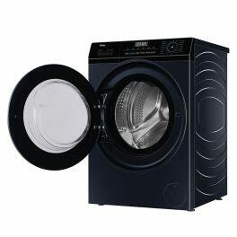 Haier HW70-IM12929BK, 7 KG 1200 RPM Fully Automatic Frontload Machine with Inverter Motor, 525MM Super Drum and Dual Spray, Black