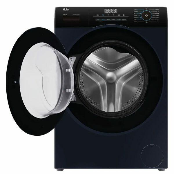Haier HW70-IM12929BKU1, 7 KG 1200 RPM Fully Automatic Frontload Machine with Inverter Motor, 525MM Super Drum, Dual Spray and Built-in Wi-Fi, Black