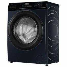 Haier HW70-IM12929BK, 7 KG 1200 RPM Fully Automatic Frontload Machine with Inverter Motor, 525MM Super Drum and Dual Spray, Black