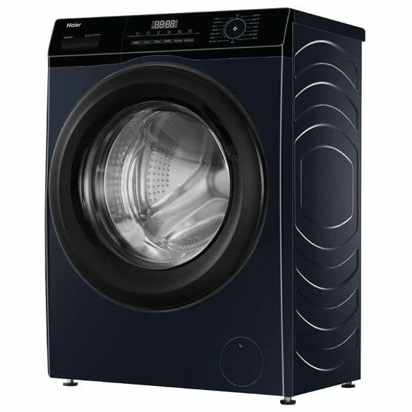 Haier HW70-IM12929BKU1, 7 KG 1200 RPM Fully Automatic Frontload Machine with Inverter Motor, 525MM Super Drum, Dual Spray and Built-in Wi-Fi, Black