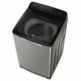 Haier HWM75-H678ES5, 7.5 KG Fully Automatic Top Load Machine with Back Panel, Built-in Heater and Oceanus Wave Drum and Storm Pulsator, Brown Grey