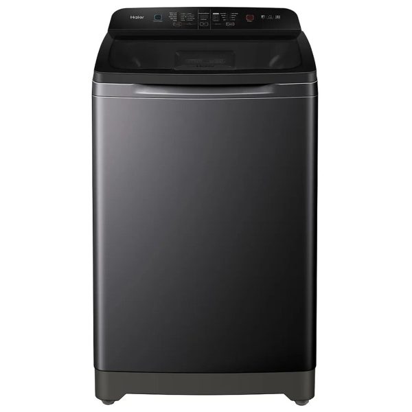 Haier HWM80-H678ES8, 8 KG Fully Automatic Top Load Machine with Storm Pulsator, Back Panel and Built-In Heater, Brown Grey