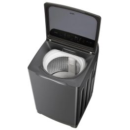 Haier HWM80-H678ES8, 8 KG Fully Automatic Top Load Machine with Storm Pulsator, Back Panel and Built-In Heater, Brown Grey