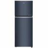 Haier HRF-4083BGK, 358 Litre 3 Star Double Door Refrigerator with Triple Inverter and 10-in-1 Convertible, Graphite Black