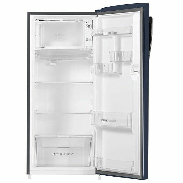 Haier 205 Litre 3 Star Diamond Edge Freezing Technology, Graphite Black (HRD-2263BGK)