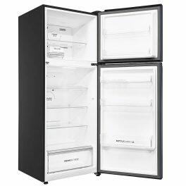 Haier HRF-3782BGK, 328 Litre 2 Star Double Door Refrigerator with 10-in-1 Convertible, Graphite-Black