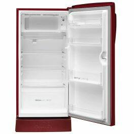 Haier HRD-1962PRLCRL, 175 Litre 2 Star Single Door Refrigerator, with base drawer Red Lotus