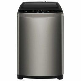 Haier HWM65-306ES5, 6.5 KG Fully Automatic Top Load Machine with Oceanus Wave Drum, 15 Minutes Quick Wash and 5 Star Rating, Brown Grey