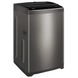 Haier HWM70-306ES5, 7 KG Fully Automatic Top Load Machine with Oceanus Wave Drum, 15 Minutes Quick Wash and 5 Star Rating, Brown Grey