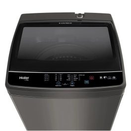 Haier HWM70-306ES5, 7 KG Fully Automatic Top Load Machine with Oceanus Wave Drum, 15 Minutes Quick Wash and 5 Star Rating, Brown Grey