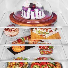 Haier HRD-2353CRO, 215 Litre 3 Star Single Door Refrigerator with 1 Hour Icing Technology, Red Opal