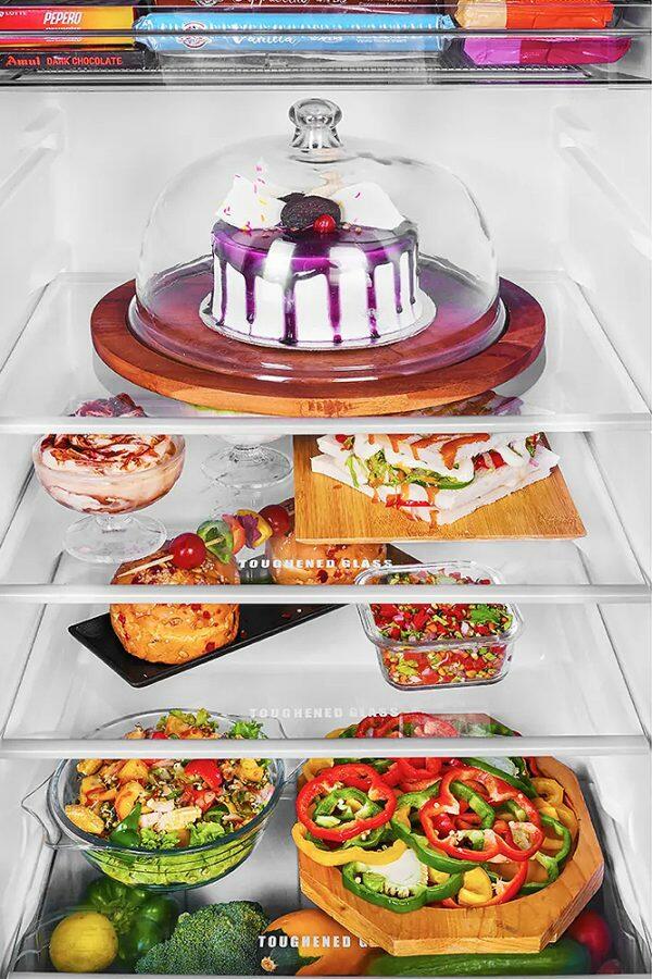 Haier HRD-2353CRO, 215 Litre 3 Star Single Door Refrigerator with 1 Hour Icing Technology, Red Opal