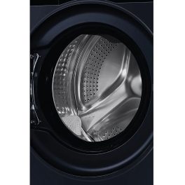 Haier HW80-IM12929EBKF, 8 KG 1200 RPM Fully Automatic Frontload Machine with Inverter Motor, 525MM Super Drum and 12 Year Motor Warranty, Black