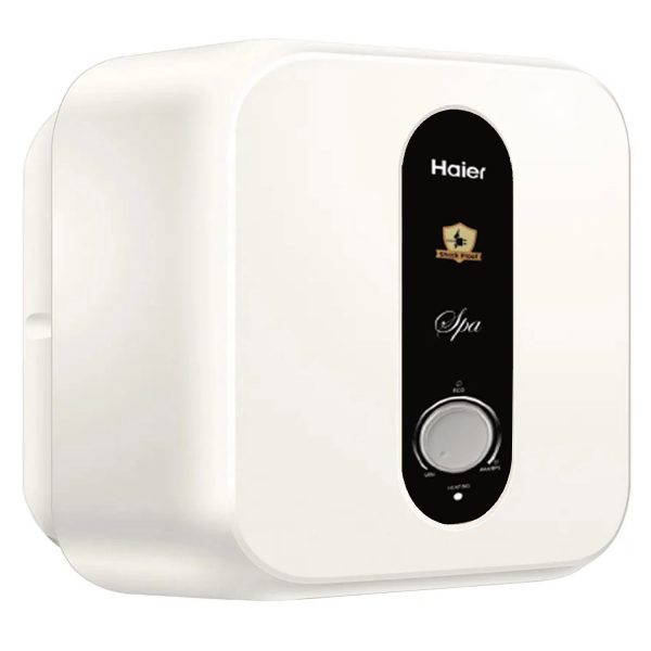 Haier ES10V-S1, 10 Litre Vertical Storage water Heater with Glass Lined Tank, 8 Bar Pressure and 4 Star Rating, White