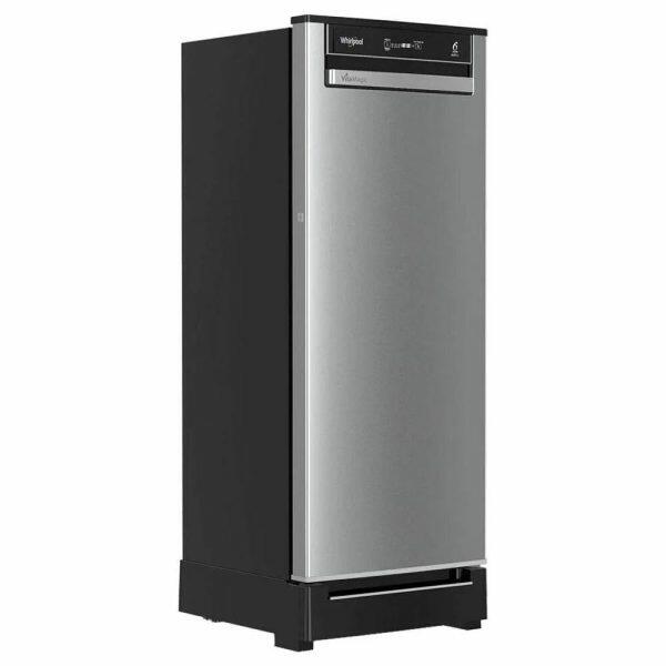 Whirlpool 215 VMPRO ROY 3S, 192 L 3 Star Vitamgic Pro Inverter Direct-Cool Single Door Refrigerator , Auto Defrost Technology, Alpha Steel