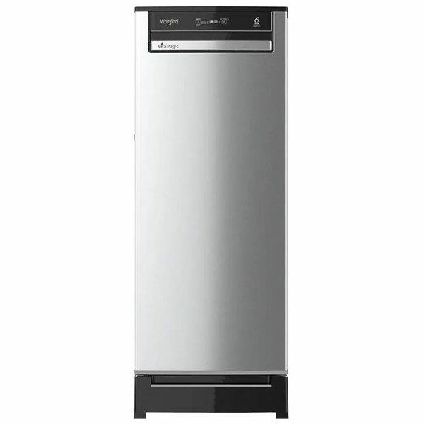 Whirlpool 215 VMPRO ROY 3S, 192 L 3 Star Vitamgic Pro Inverter Direct-Cool Single Door Refrigerator , Auto Defrost Technology, Alpha Steel